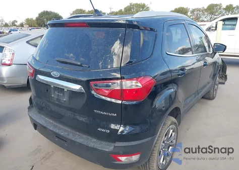 2018 Ford Ecosport Titanium z USA, uszkodzony, nr VIN MAJ6P1WL5JC192423